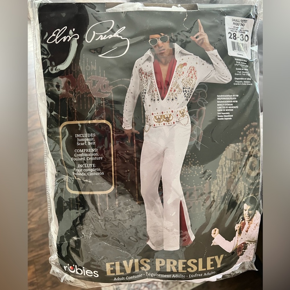 Elvis White Jumpsuit